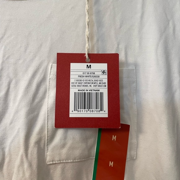 Mossimo White T-shirt - M - NWT - Picture 6 of 7